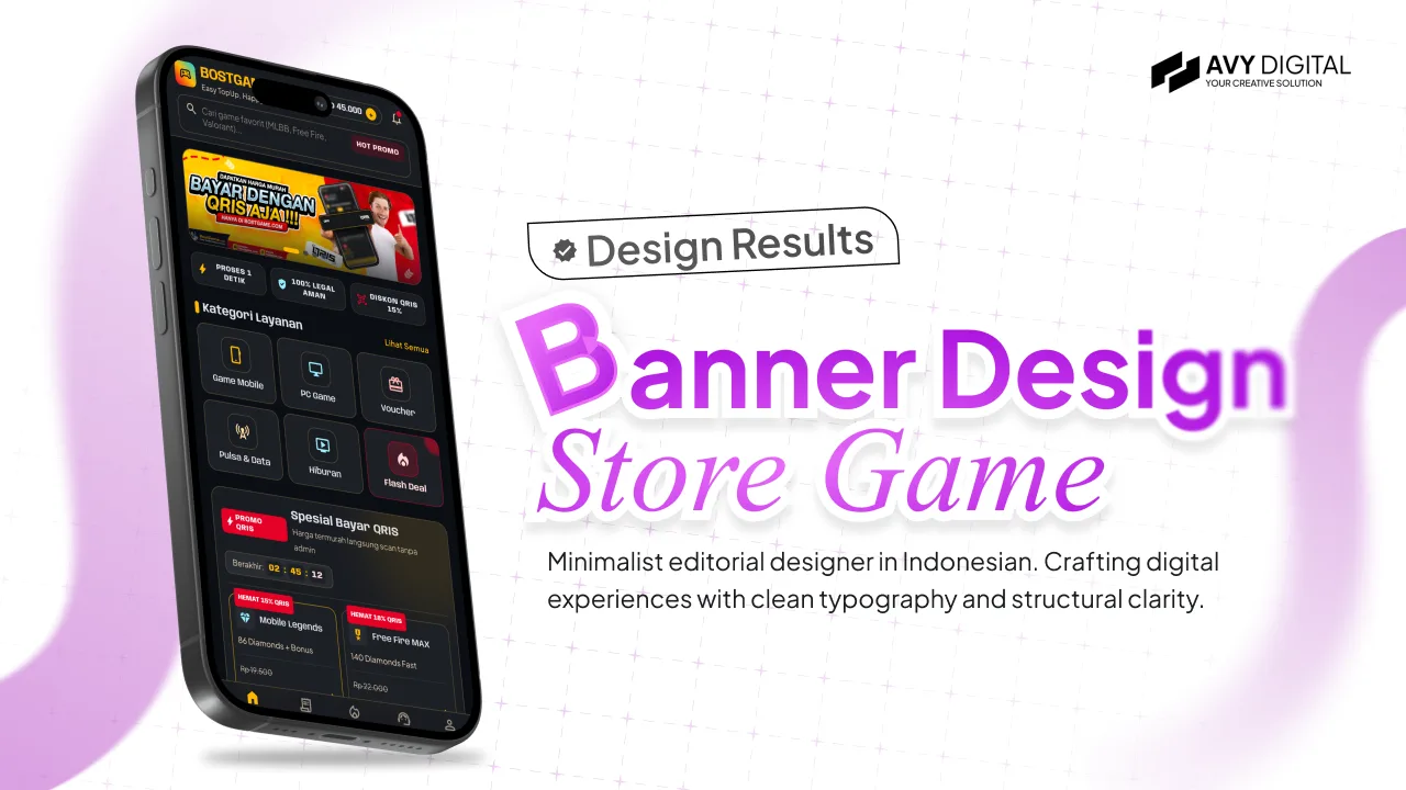 Banner Design Store Game